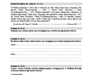 Matura rozszerzona WOS 8