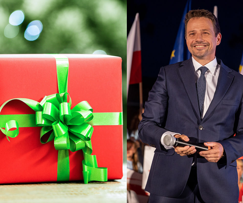 Trzaskowski prezent wigilia