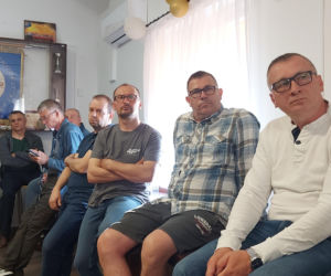 Spotkanie w sprawie budowy masztu 5 G w Płoskiem