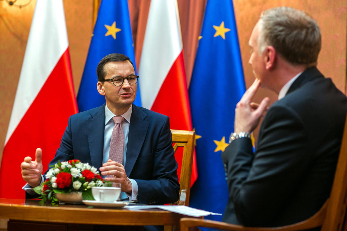 Wywiad redaktora naczelnego Super Expressu Grzegorza Zasępy z premierem Mateuszem Morawieckim 