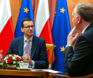  Wywiad redaktora naczelnego Super Expressu Grzegorza Zasępy z premierem Mateuszem Morawieckim 