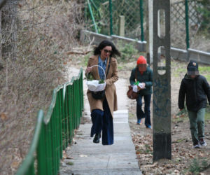 Marta Kaczyńska ze święconką