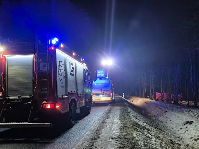 Tragiczny wypadek motocyklisty pod Iławą