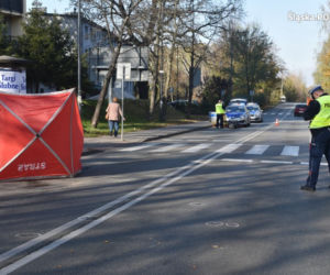 90-latek zginął na przejściu dla pieszych
