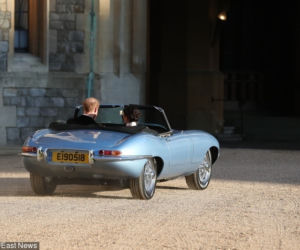 Książę Harry i Meghan Markle, Jaguar E-Type Concept Zero