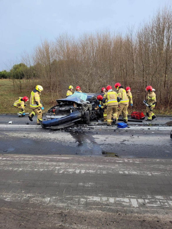 Wypadek przy ul. Bałtyckiej w Olsztynie