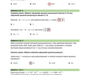 Matematyka: egzamin próbny ósmoklasisty 2026 – odpowiedzi, rozwiązania, arkusze CKE