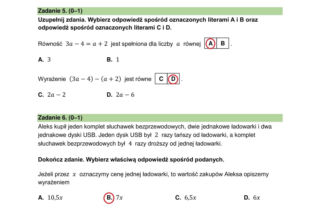 Matematyka: egzamin próbny ósmoklasisty 2026 – odpowiedzi, rozwiązania, arkusze CKE
