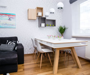 Salon w stylu skandynawskim