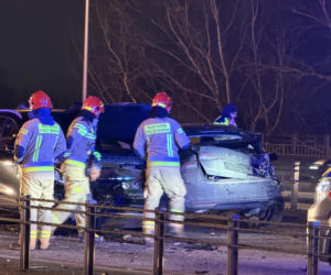 Karambol na moście Grota-Roweckiego