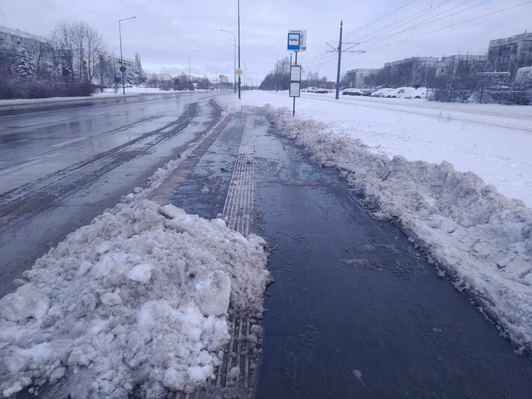 Łodzianie walczą z zimą. „Przystanki wyglądają tragicznie”