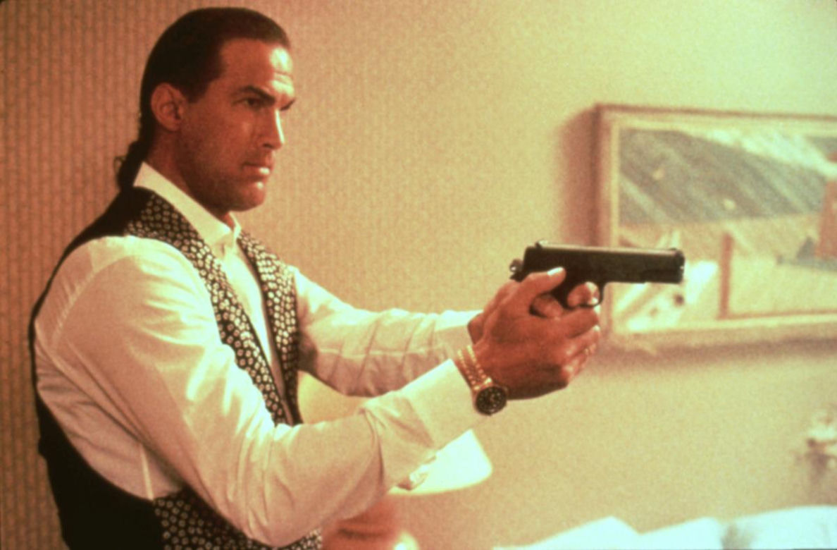 Steven Seagal w filmie "Wygrać ze śmiercią" 