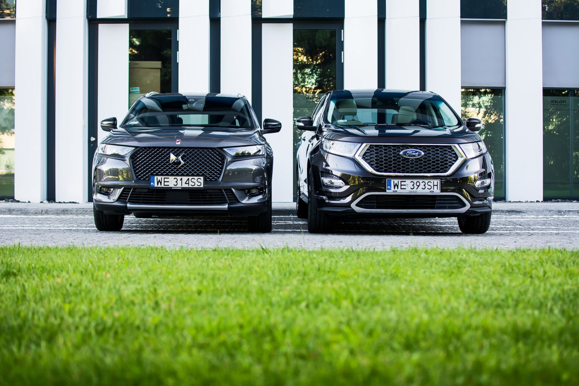 Ford Edge Vignale 2.0 TDCi vs. DS 7 Crossback 2.0 BlueHDI