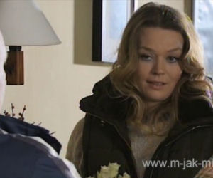 M jak miłość. Rafał (Przemysław Bluszcz), Anna (Tamara Arciuch)