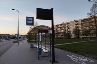 Tablice informacji dynamicznej dla pasażerów autobusów MPK w Siedlcach
