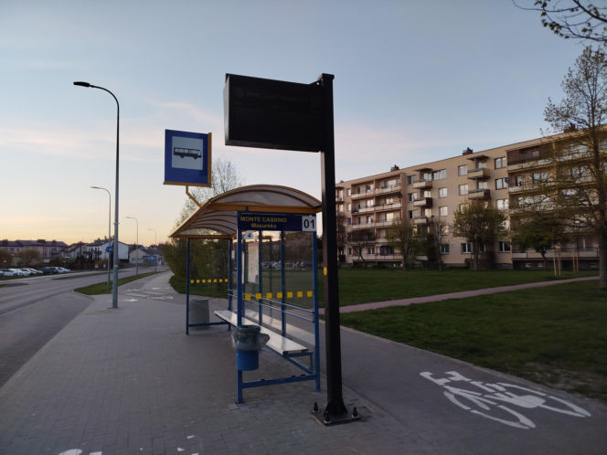 Tablice informacji dynamicznej dla pasażerów autobusów MPK w Siedlcach