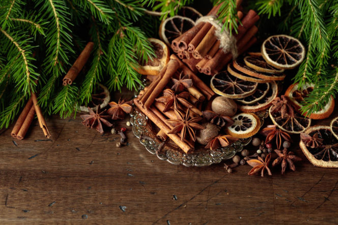 Pachnące dekoracje świąteczne