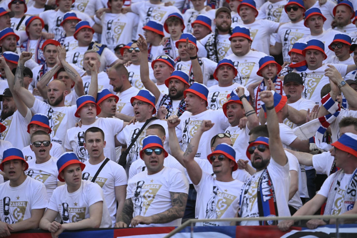 Puchar Polski pomiędzy Górnikiem Zabrze i Rakowem Częstochowa na PGE Narodowym w Warszawie