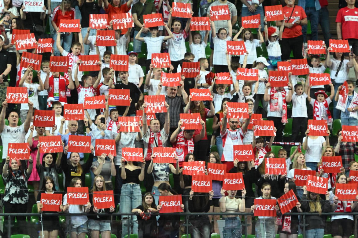 Mecz piłki ręcznej Polska-Kosowo w Zielonej Górze