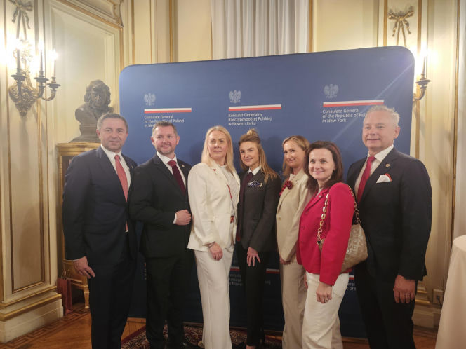 Uroczyste obchody rocznicy uchwalenia Konstytucji 3 Maja w Konsulacie RP w NY