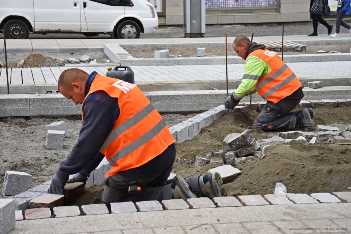 Przebudowa alei Wojska Polskiego - maj 2022