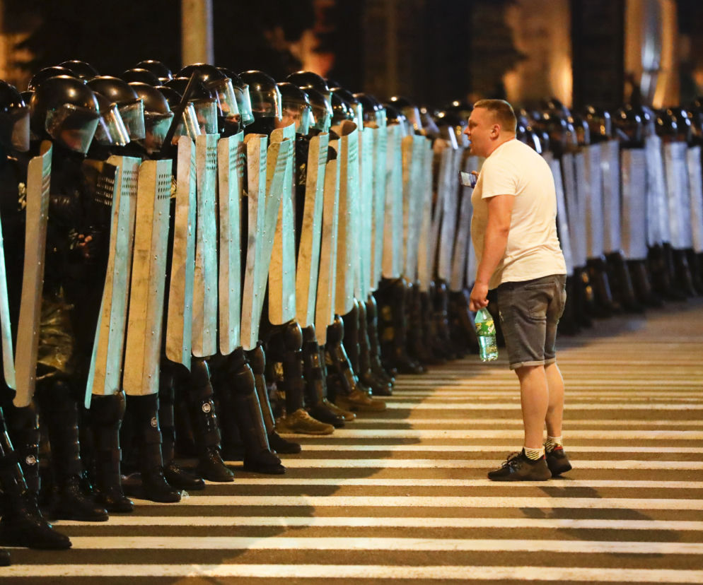 Protesty na Białorusi