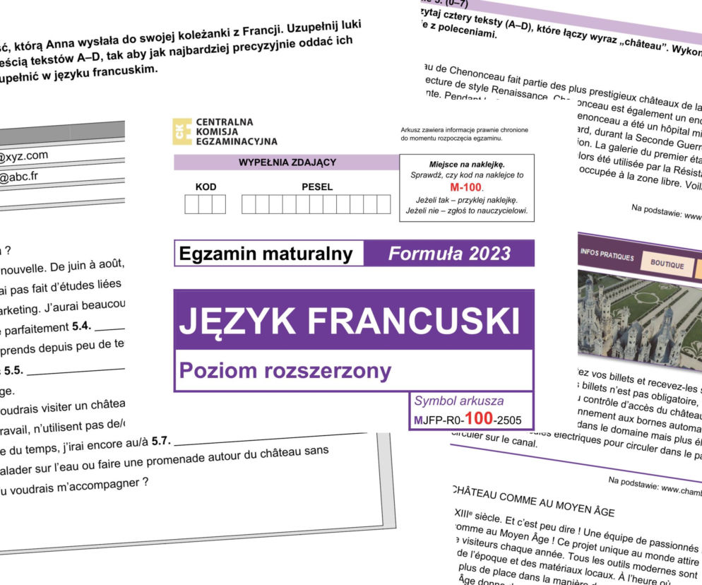 Arkusze CKE i odpowiedzi z matury 2026 z francuskiego. Pełne omówienie i rozwiązanie zadań [18.05.2026]