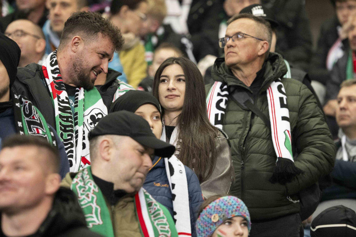 Legia Warszawa - Górnik Zabrze: Zdjęcia kibiców i zawodników z meczu 28. kolejki PKO BP Ekstraklasy