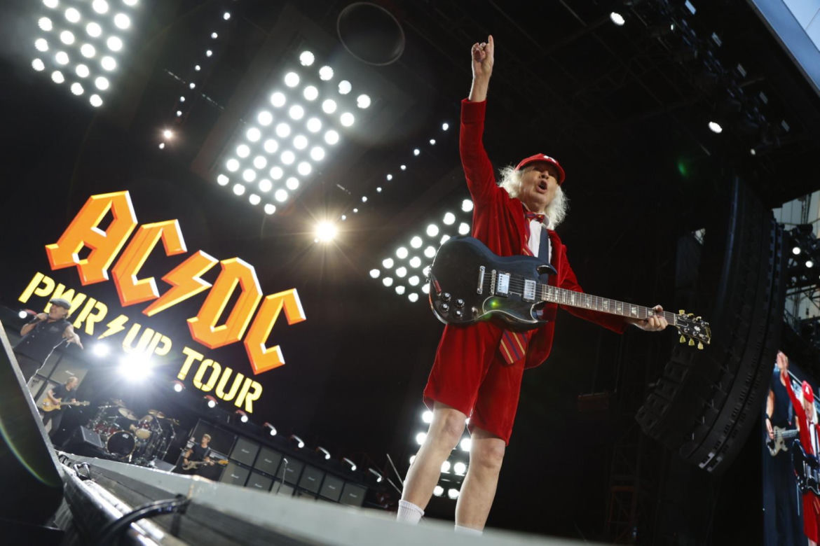 Koncert AC/DC w Warszawie (4.07.2025) - część druga. Organizatorem koncertu jest Live Nation