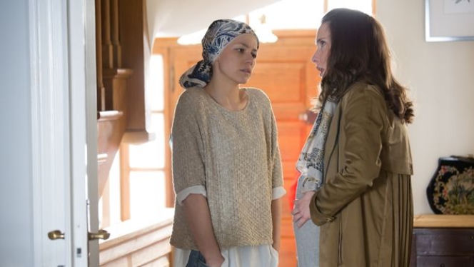 Na dobre i na złe odc. 637. Beata (Maria Góralczyk), Sylwia Mróz (Magdalena Turczeniewicz)