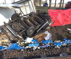 Śmiertelny wypadek na torach koło Grodziska!