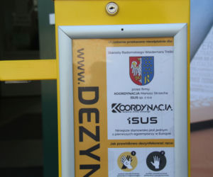 Dezynfekatory trafiły do powiatu radomskiego