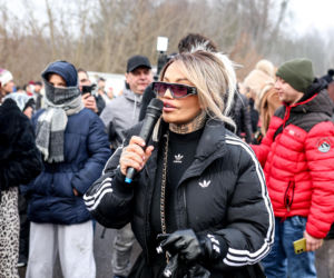 Miał być protest milczenia, doszło do awantury. Gorąco pod schroniskiem w Bytomiu