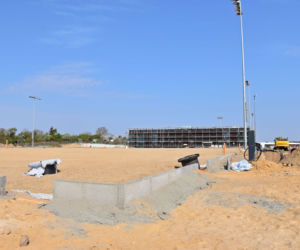 Budowa stadionu w Szczecinie - maj 2020