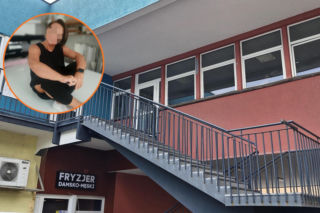 Nożownik rzucił się na żonę w zakładzie krawieckim. Sprawdzamy, co się dzieje z ofiarą i sprawcą