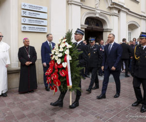 Karol Nawrocki na dożynkach