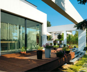 Przebudowany dom kostka