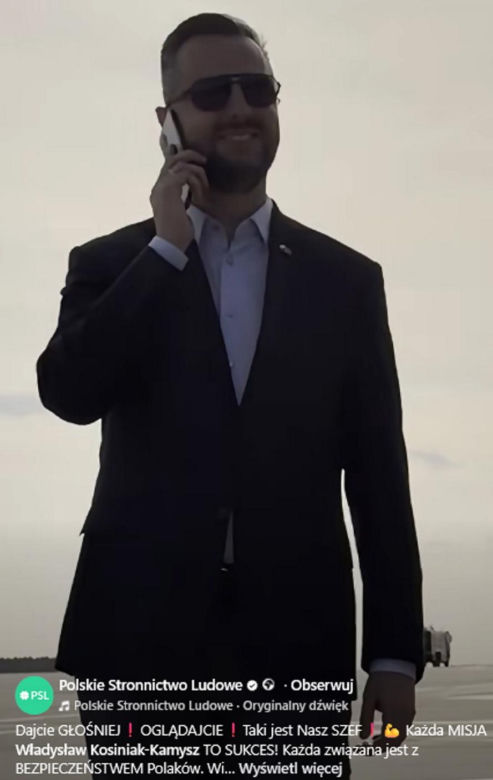 Kosiniak-Kamysz jak Tom Cruise