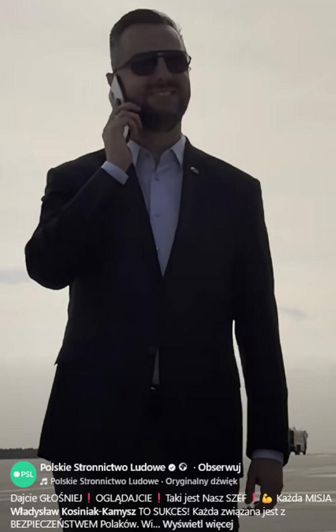 Kosiniak-Kamysz jak Tom Cruise