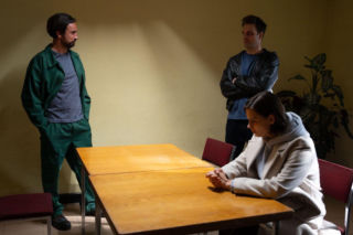 Na dobre i na złe odc. 998. Blanka (Pola Gonciarz), Sergiusz Poznański - Sergio (Mateusz Kaczmarek), Mario (Marcin Korcz)