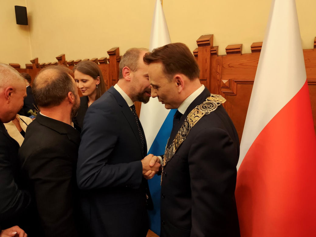 Zaprzysiężenie Gibały. Emocje sięgały zenitu