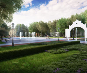 3 Tak zmieni się Stary Rynek i Park Staromiejski fontanna