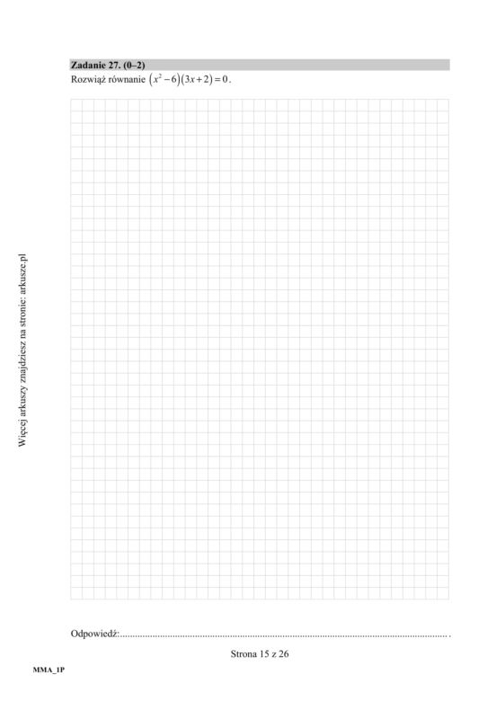 Matura próbna 2020 matematyka. CKE opublikowała STARE ARKUSZE!