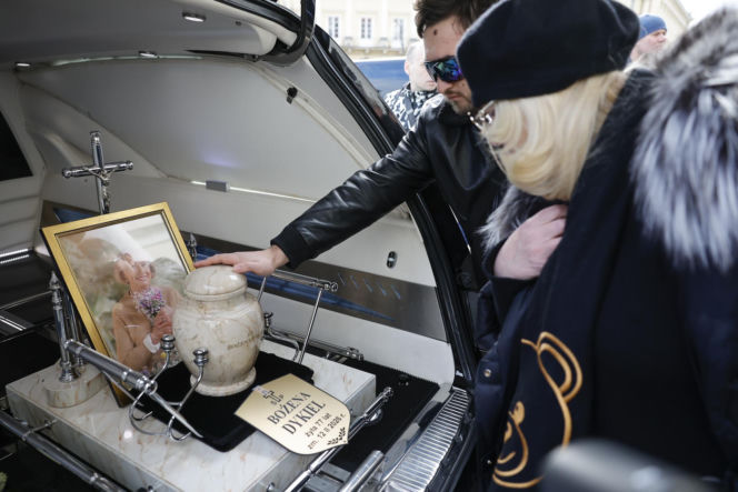 Pogrzeb Bożeny Dykiel