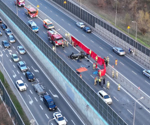 Śmiertelny wypadek Łomianki DK7