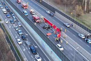 Śmiertelny wypadek Łomianki DK7