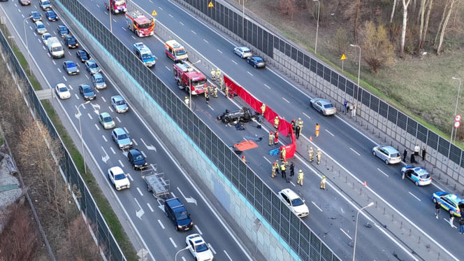 Śmiertelny wypadek Łomianki DK7