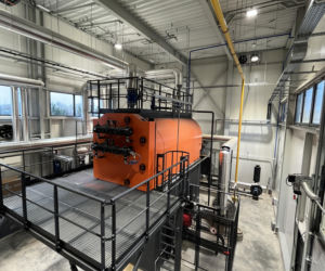 Uruchomiono nowe kotły na biomasę w zakładach Velux w Namysłowie - uroczyste