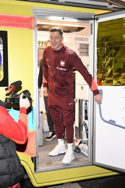 Lewandowski poszedł na badania po konferencji kadry