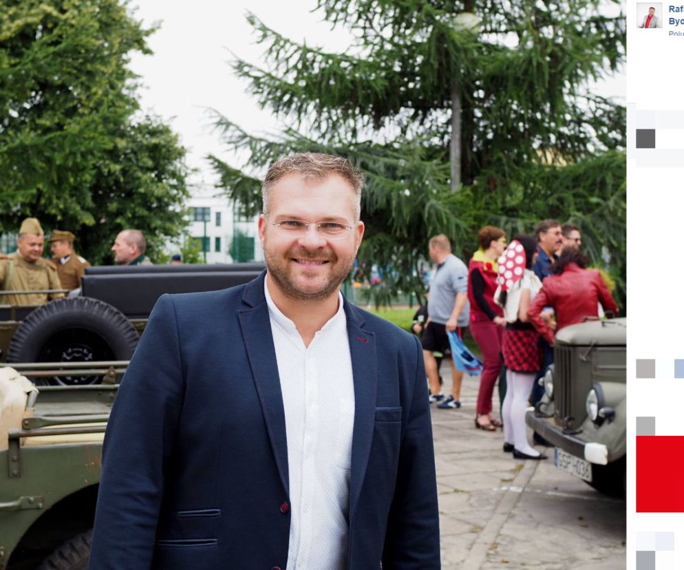 Radny PiS Rafał Piasecki,